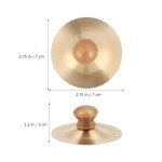 Brass Mini Hand Cymbals for Kids and Dance