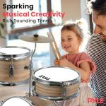 Pyle 3-Piece Kids Beginner Drum Set