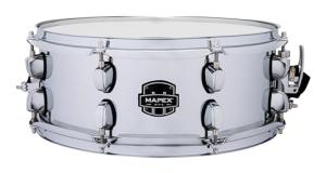 Mapex MPX Polished Steel Snare Drum - 14"x5.5