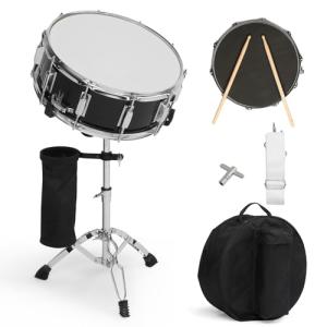 Ktaxon 14" Marching Snare Drum Set Bundle