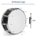 Ktaxon 14" Marching Snare Drum Set Bundle