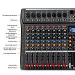 Depusheng DX8 8-Channel Digital Mixer Console