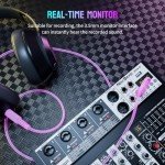 4-Channel Bluetooth Audio Mixer with 48V Phantom