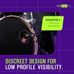 Shure Nexadyne 2 Kick Drum Microphone - Pro Performance