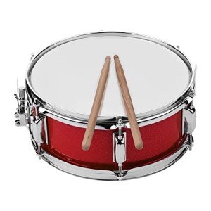 12-Inch Snare Drum Head with Sticks & Strap