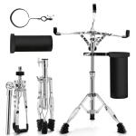Adjustable Snare Drum Stand with Stick Holder