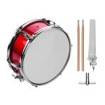 12-Inch Snare Drum Head with Sticks & Strap