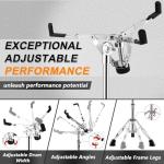 Adjustable Snare Drum Stand with Stick Holder