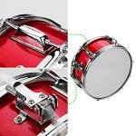 12-Inch Snare Drum Head with Sticks & Strap
