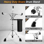 Adjustable Snare Drum Stand with Stick Holder