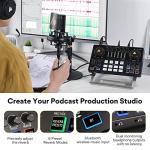 MAONO MaonoCaster 10-Channel Podcast Mixer & Interface