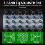 XTUGA 12-Channel Audio Mixer with Bluetooth & Effects