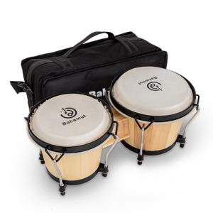 BAHAMUT 6"+7" Wooden Bongo Drum Set