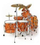 Led Zeppelin John Bonham Mini Drum Set Replica