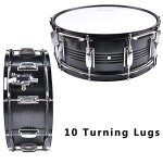 Lexington SD403S 14" Snare Drum Set - Black Nickel