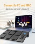 OYAYO 9-Pad Portable Electronic Drum Kit