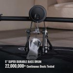 HAMPBACK ACE-360 Electric Drum Set with Bluetooth