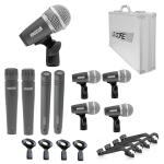 5 CORE Drum Mic Kit - 9 Piece Dynamic Set
