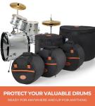 5-Piece Drum Bag Set for Standard Kits