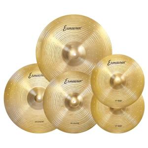 5-Piece Drum Cymbals Set for All Styles