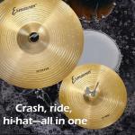 5-Piece Drum Cymbals Set for All Styles