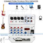 6-Channel Audio Mixer with 99 Sound Effects