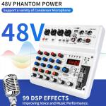 6-Channel Audio Mixer with 99 Sound Effects