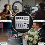 6-Channel Audio Mixer with 99 Sound Effects