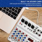 6-Channel Audio Mixer with 99 Sound Effects