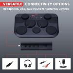 Compact Pyle Electronic Tabletop Drum Kit