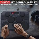 Compact Pyle Electronic Tabletop Drum Kit