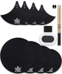 12-Piece Drum Mute and Silencer Pad Set