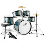 EASTROCK 5-Piece Kids Drum Set in Gray