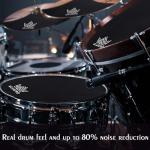 12-Piece Drum Mute and Silencer Pad Set