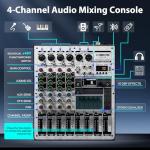 Phenyx Pro PTX-15 4-Channel Audio Mixer