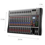 12-K Digital Bluetooth Audio Mixer Sound Board