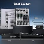 Phenyx Pro PTX-15 4-Channel Audio Mixer