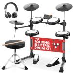Pyle Electronic Drum Set with Mesh Pads & Sounds