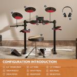 UMOMO Electric Drum Set for Beginners and Kids