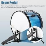 EASTROCK 3-Piece Beginner Drum Set with Throne