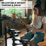 Ktaxon Electric Drum Set with Mesh Pads and Sound