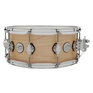 DW Design Series 6x14" Natural Satin Snare Drum