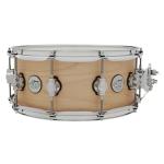 DW Design Series 6x14" Natural Satin Snare Drum