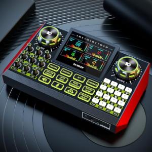 Live Streaming Audio Mixer with Voice Effects
