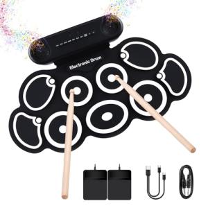 G7 9-Pad Electronic Drum Set with Speakers