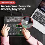 Pyle 6-Channel Bluetooth Audio Mixer & Controller