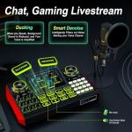 Live Streaming Audio Mixer with Voice Effects