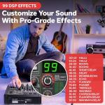 Pyle 6-Channel Bluetooth Audio Mixer & Controller