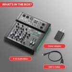 Pyle 6-Channel Bluetooth Audio Mixer & Controller