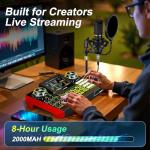 Live Streaming Audio Mixer with Voice Effects